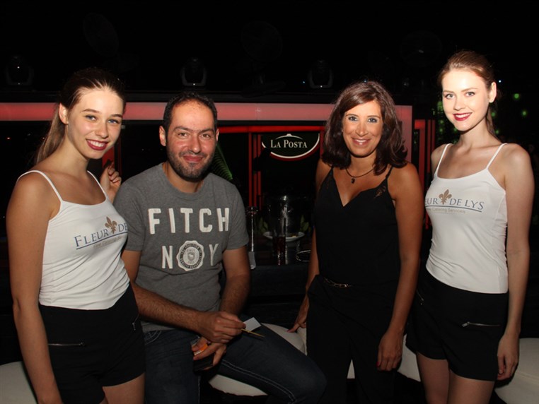 Fleur De Lys during Loubnaniyoun Fun Raising Party at SKYBAR